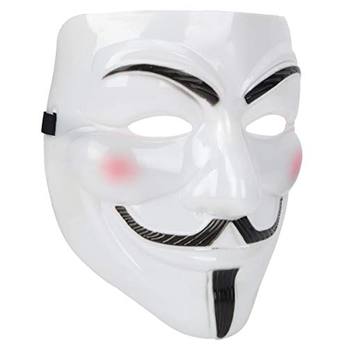 Masque Anonymous Guy Blanc Cover