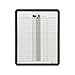 Quartet Classic Gray In/Out Board, 11 x 14 Inches, DuraMax Porcelain, Black Frame (750)