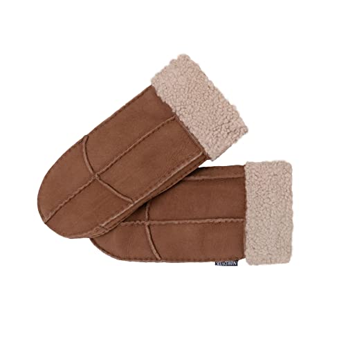 Nordvek Womens Sheepskin Mittens - Adjustable Turnover Cuff # 308-100