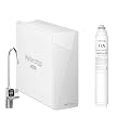 Waterdrop X8-WAN Alkaline Mineral Tankless Reverse Osmosis System, with F1A Alkaline Mineral Filter, NSF/ANSI 42&58&372 Certified, 800 GPD RO Filter, 10-Stage Filtration Undersink RO System, Bundle