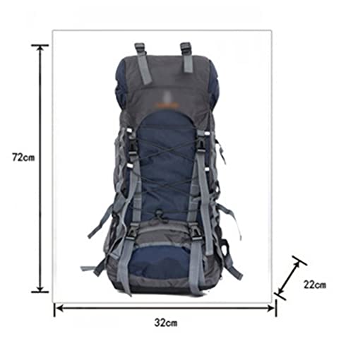 Sac à dos de randonnée de camping 60 L aux finitions soignées pour l'itinérance longue