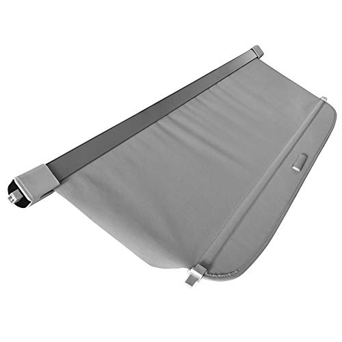 Cargo Cover Compatible With 2007 2017 Jeep Compass Patriot Grey Pu Tonneau Cover Retractable By Ikon Motorsports 2008 2009 2010 2011 2012 2013 2014 2015 2016 Wantitall