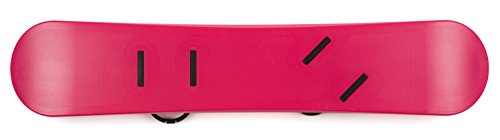 Lucky Bums Kids Boys Girls Youth Training Plastic Snowboard, 120cm, Pink (118.120PK)