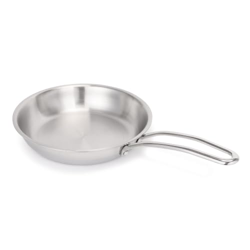 Image of HORNBILLS Tri-Ply Stainless Steel Fry Pan, 20 cm, 1.2 litres