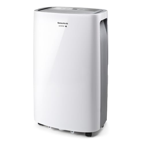 Taurus Pleasant   Deshumificador con nivel humedad, 22l/24h, superficies máx.45 m², temporizador, 2velocidades, silencioso, refrigerante R290, filtro extraible, indicador depósito lleno, ruedas, 340W