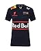Produktbild Red Bull Racing F1 Damen Team T-Shirt - Offizielles Max Verstappen Driver Edition - Night Sky Blue (UK Numeric 14 Regular Regular Navy)