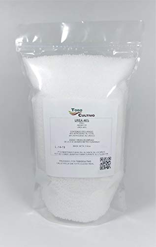 urea 46% di azoto Totale, solubile in Acqua e fogliare per trattamenti fogliari 5 kg