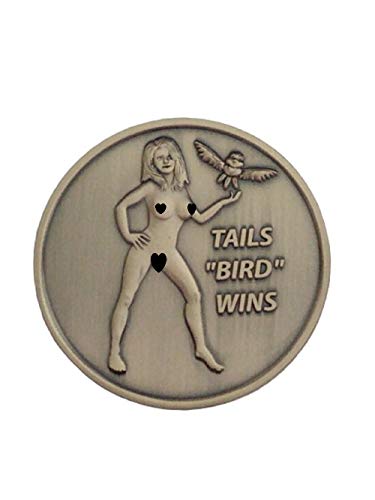 Heads Or Tails Good Luck Challenge Coin Bronze