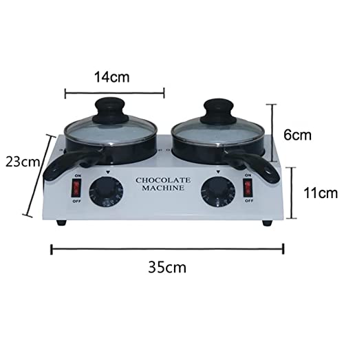Olla para derretir chocolate eléctrica con control manual miniatura 7