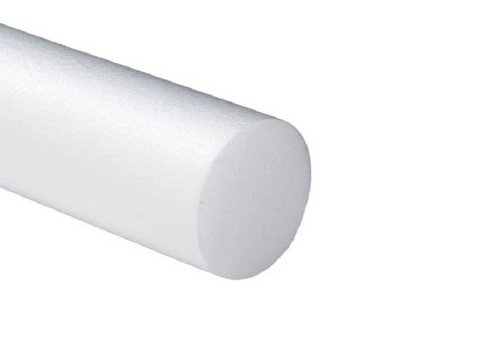 j/fit Basic Foam Roller, 36 x 6-Inch, White
