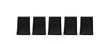 Generisch Magnetische Organizer Box für Werkstatt & Haushalt (5, Schwarz, 50x50x72,5mm)
