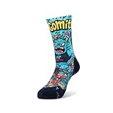 Ridefyl Calcetines deportivos Si no Gomito | Ciclismo, running, crossfit o gimnasio | Ajuste anatómico, transpirables, altura 15 cm | Diseño original