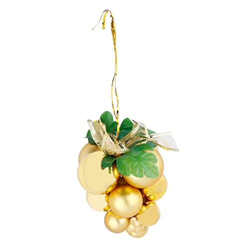 Cabilock 1 PC Grape Ball String Ornament Decorative Artificial Grape Festive Hanging Ornament Plastic Grape Ornament Hanging Decoration Plastic Grape Decoration Artificial Fruit Grape