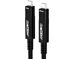 GeoHN.G – GeoHN.G Full-Featured Glasfaser USB C auf USB C Kabel 15M, 1