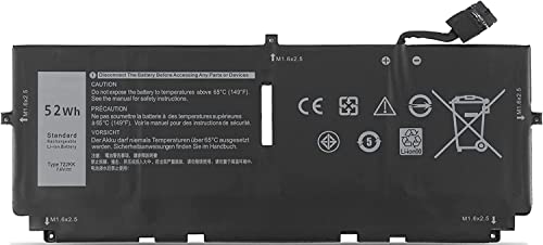 Batterie 722KK pour Dell XPS 13 9300 - Idéal pour travailler en déplacement sans chargeur