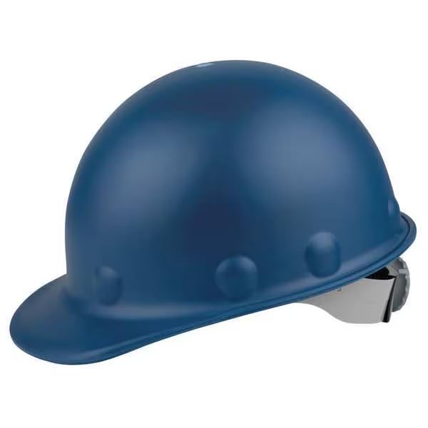 Hard Hat, Fiberglass, 8 Point Ratchet, Type 1, Class G, Blue, Mfr: P2HNRW71A000-A