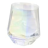 Verres à boire mignons : la tasse à vin est livrée avec une taille compacte, ce qui la rend pratique à utiliser, ce qui est très pratique à utiliser, gobelet en verre