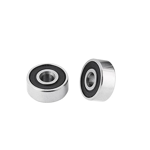 Rodamiento 623-2RS ABEC-5抗 muescas evita entrada de polvo en motores pequeños 3x10x4 mm