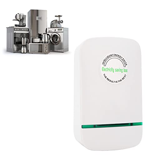 Power Factor Saver, Miracle Watt Energy Saving Device,Electricity Energy Saver Electricity Saving Box Device Balance Current Source Stabilizes Voltage (US Plug)