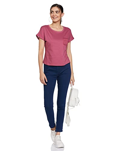 Image of Max Women's Cotton Graphic Regular Fit Top