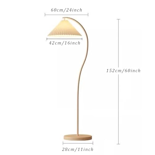 Lámpara de arco para sala de estar junto al sofá 2