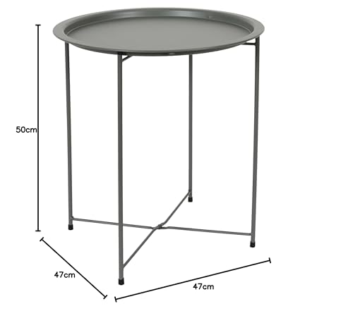 Table de jardin Sienna 47x50 cm : la solution pour optimiser les petits balcons