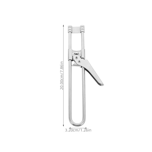 ARTSEWPLY 調節可能ステンレス製缶切りびんふたオープナー 手動で楽に開ける瓶蓋開ける道具 高齢者や握力弱い方対応 軽量コンパクト 持ち運