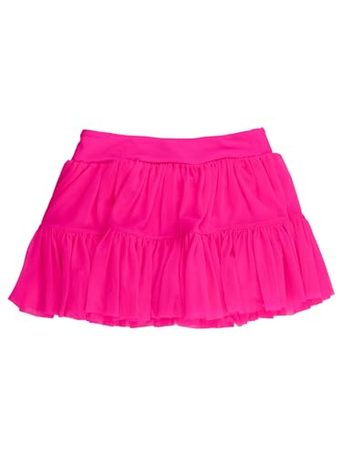 RuffleButts Girls Athletic Active Tulle Skort2