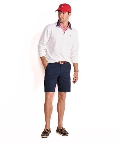 Image of vineyard vines Men's Saltwater Quarter-Zip Pullover Sweater