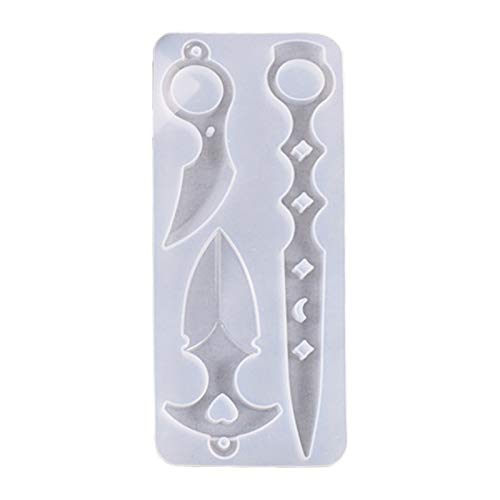 DIY Keychain Casting Resin Mold Crystal Craft Handmade Epoxy Silicone Mould