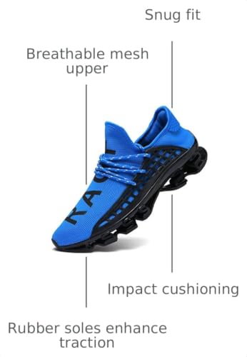 Image of XIANV Men Trail Running Shoes Breathable Sport Athletic Tennis Walking Shoes