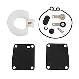 Kit de réparation de carburateur 369 87122 1 compatible avec Nissan et Tohatsu 2 moteurs hors bord couvrant les modèles 4HP 5HP 8HP 9.8HP NS et M Series