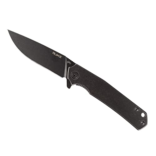 RUIKE Unisex-Adult Schwarz P801-SB Framelock, small