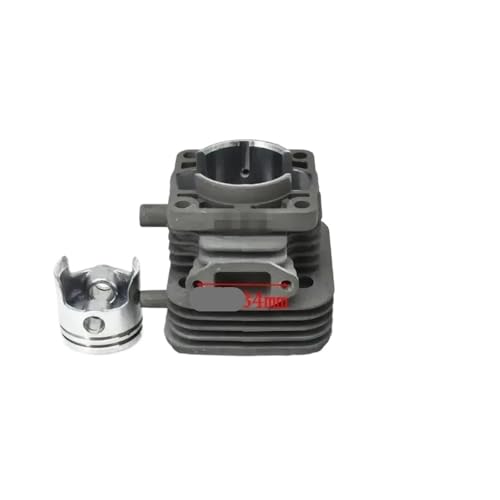 Cylindre avec segments de piston 37 mm contre la perte de puissance