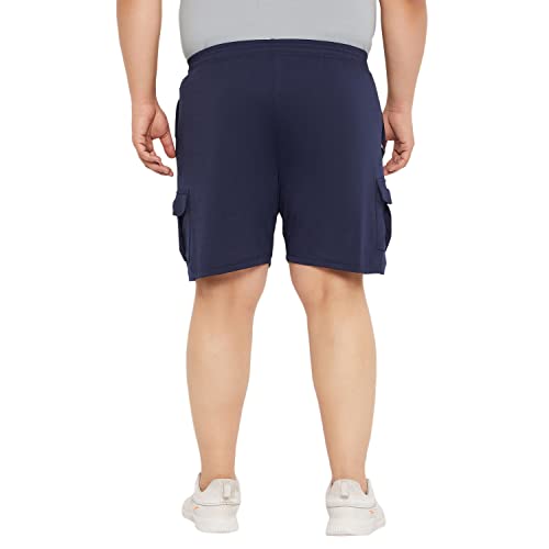 Image of Bigbanana Plus Size Men's Regular Fit Solid Shorts
