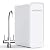 Ecoviva Reverse Osmosis System, 600GPD Tankless Reverse Osmosis Water Filter, 8 Stage Filtration Under Sink RO System, 2.5:1 Pure to Drain, Filter Life Monitor, RO&Filtered Water Options(RO600 White)