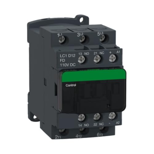 Contacteur LC1D12FDC 110VDC 12A tripolaire pour circuit de commande