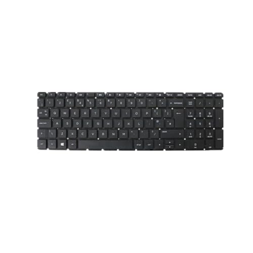 Clavier pour Ordinateur Portable HP 250 G4 Noir Layout UK English Clavier de Remplacement QWERTY
