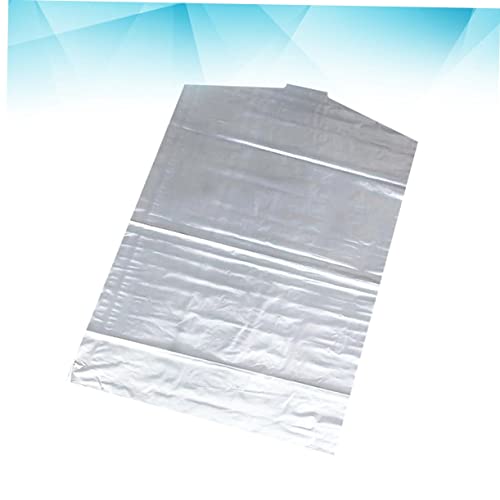 10-Pack Plastic Clothing Dust Covers 60x110cm Waterproof Garment Bags for Suits and Dresses for Closet Storage and Organization3
