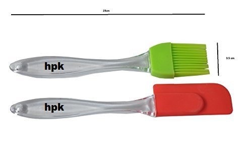 hpk Plastic Cake Decoration Tools with Full Rotating Round Table and Accessories, Multicolour, 31 piece 4