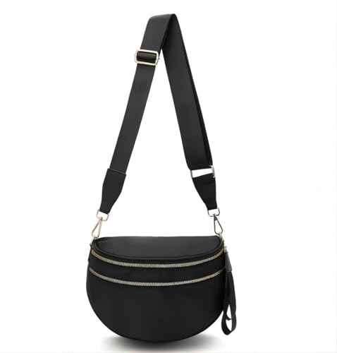 Elysir Crossbody Bag for Women 2025–Trendy Checkered Purse with Adjustable Strap, Water-Resistant Nylon, Spacious