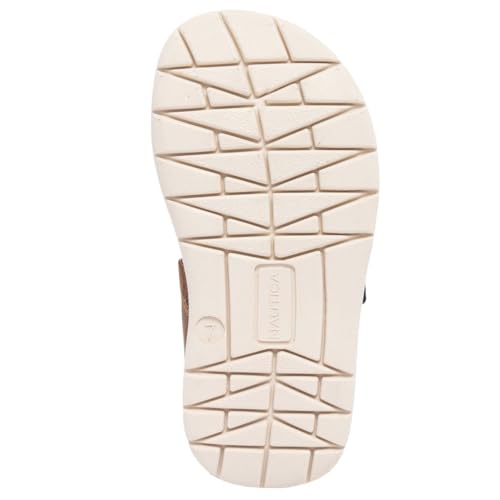 Image of Nautica Toddler Boys Sport Sandals - Lightweight Athletic Open-Toe Summer Shoes with Dual Adjustable Hook and Loop Straps for Outdoor Play, Beach, and Water