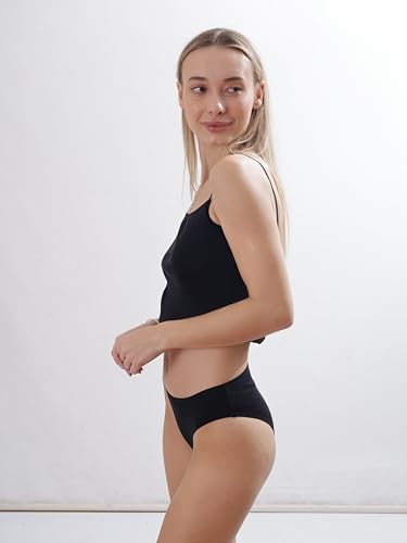 ORGANICKID Women's Organic Cotton Underwear Full Briefs Soft Breathable GOTs Certified Ladies Panties pack of 24