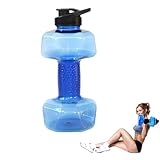 Forma de mancuernas de la botela de agua - Botella de beber fitness |...