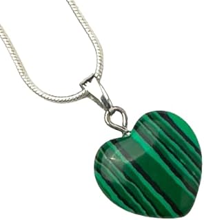 Malachite Necklace - Silver Malachite Necklace - Chakra Healing Stone - Minimalist Necklace - Dainty Malachite - Delicate Necklace - Chakra