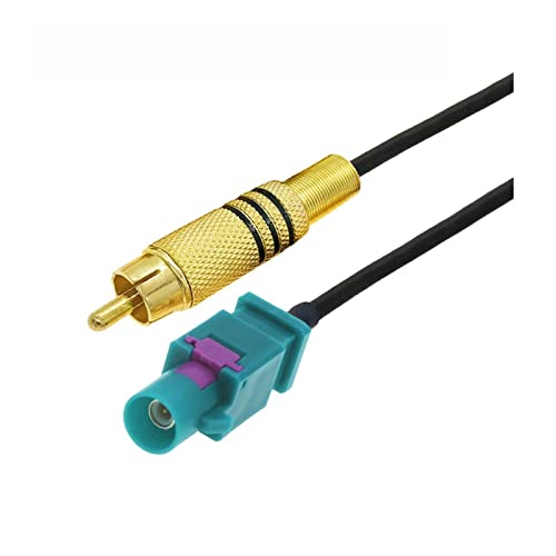 Câble RCA mâle vers Fakra Z mâle pour caméra de recul de voiture 2M - 2