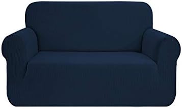 SAMSTEX Stylish Sofa Cover Stretch 1-Piece Sofa Slipcovers High Stretch Sofa Covers 3 Seater Thick Soft Sofa Protector Machine Washable Non Slip Couch Covers (3 Seater, Teal )