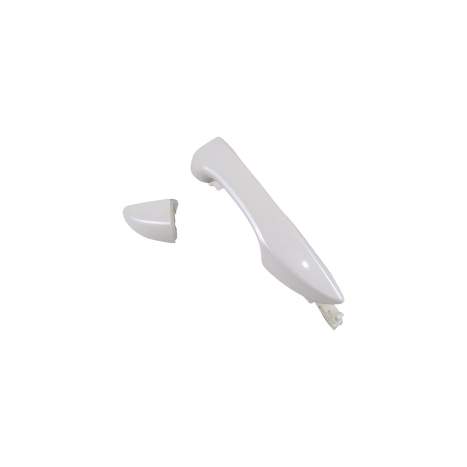 Lsdsaaza Front Right Sliding Exterior Handle For Toyota For Corolla 2014-2018 Driver Front Rear Side Outer White Door Handle(Front Right)