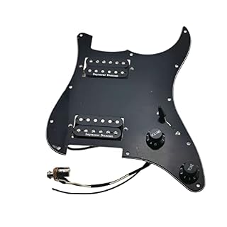 GaYouny Pickups de Guitare Préwired pickguard SH4 Pickups Humbucker Chargement de Pick-Guard Beatrice - Les Beatles, Paul McCartney, John Lennon, RIngo Starr, George Harrison GaYouny Pickups de Guitare Préwired pickguard SH4 Pickups Humbucker Chargement de Pick-Guard Beatrice – Image 2