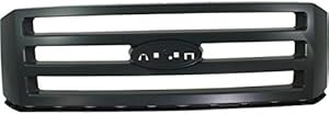 Premium Plus Grille Compatible with 2007-2014 Ford Expedition Paint to Match Plastic